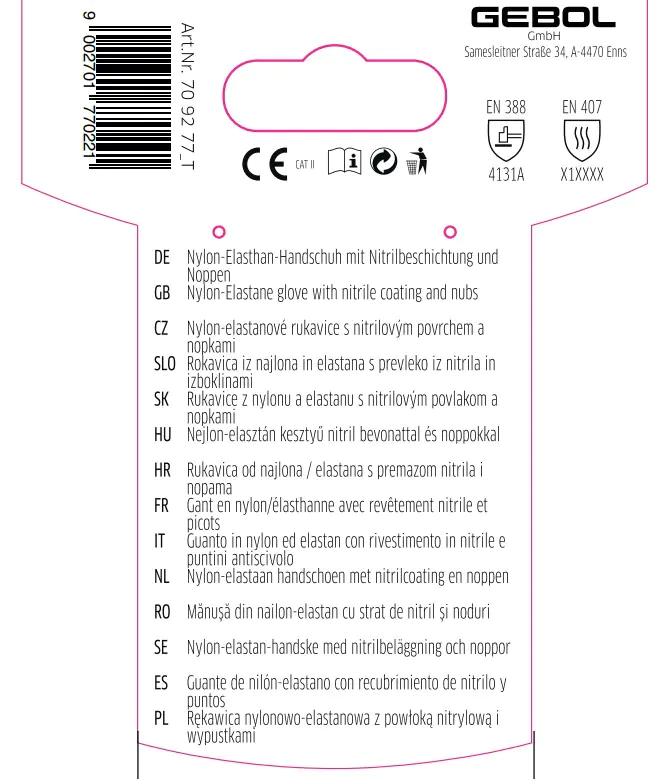 Gebol Handschuh Multi Flex Touch  