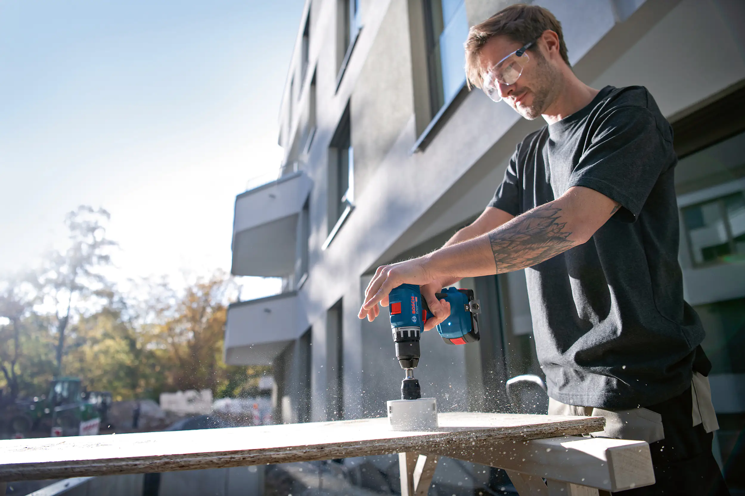 Bosch Professional Akku-Bohrschrauber GSR 18V-45 2 Ah Bosch Professional Akku-Bohrschrauber GSR 18V-45 2 Ah