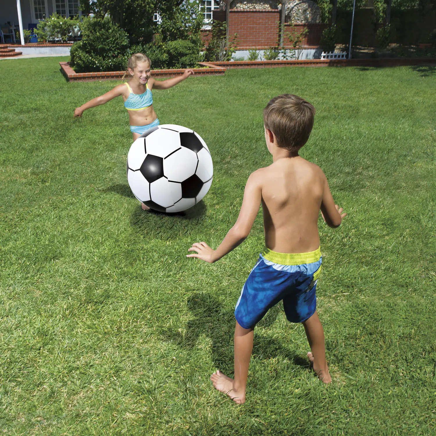 Summer Waves Riesen-Fußball aufblasbar Ø 76 cm