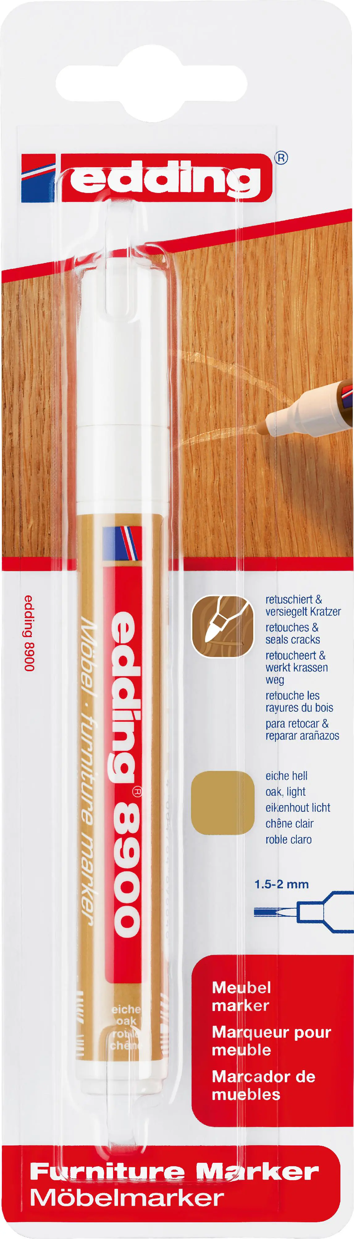 Edding 8900 Möbelmarker eiche hell