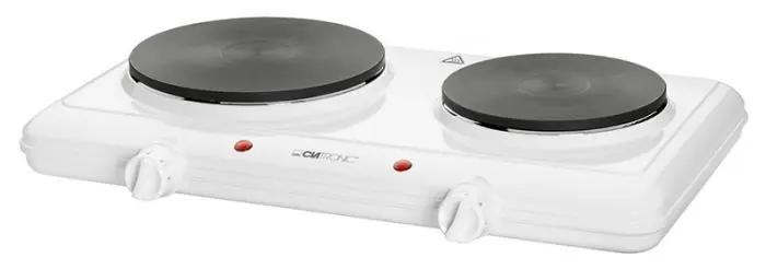 Clatronic Doppelkochplatte DKP 3583 weiß 2500 Watt