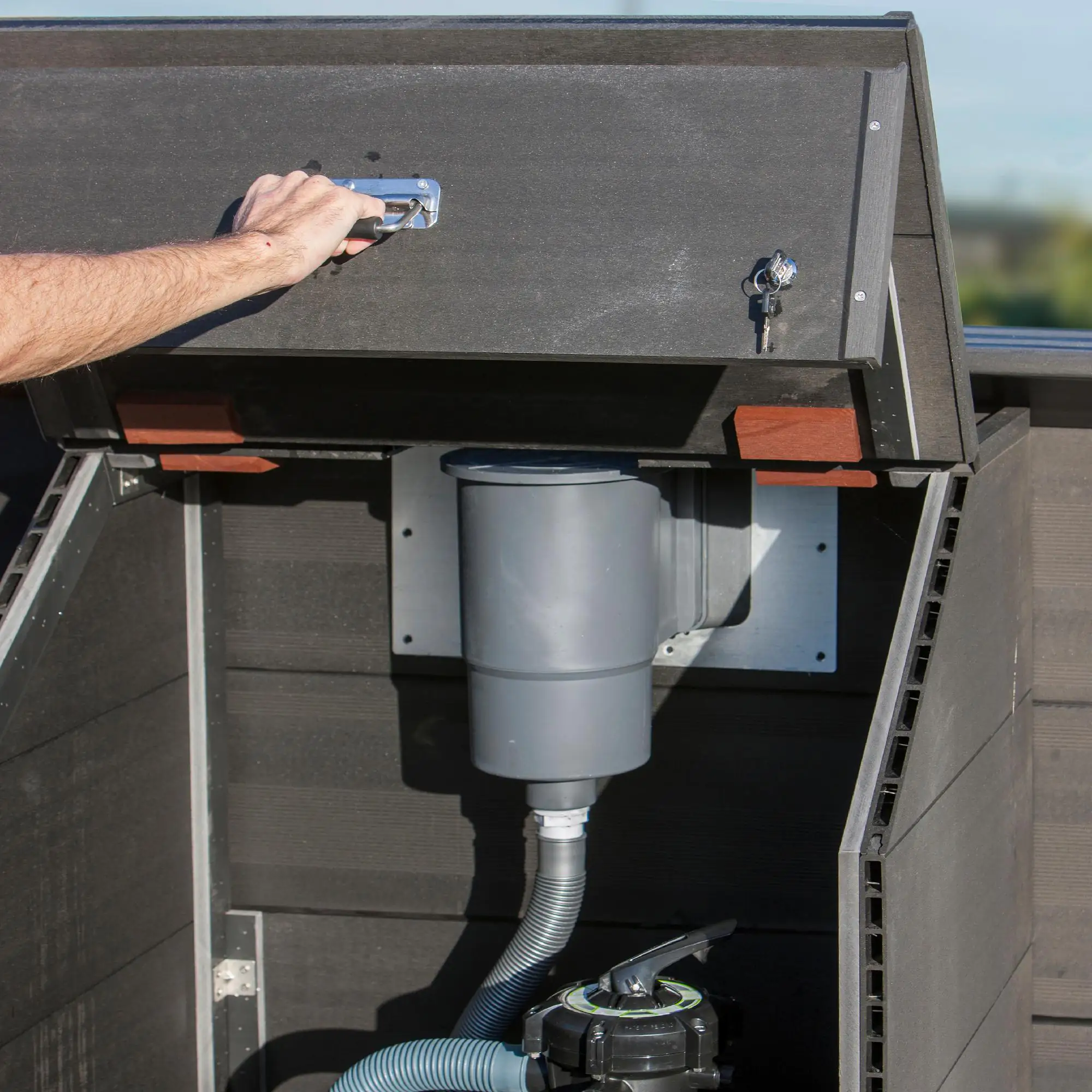 Gre Technikraum für Composite Pools 89 cm