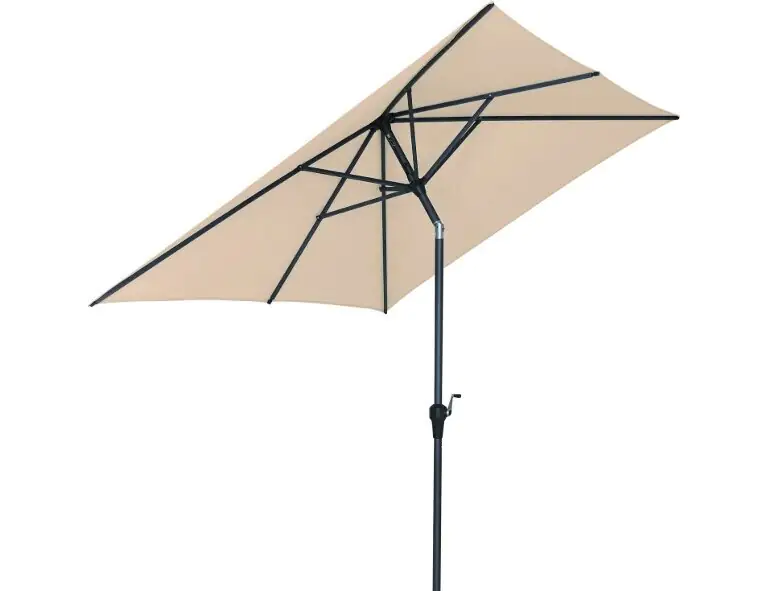 Siena Garden Mittelstockschirm Avio natur 250 x 200 cm