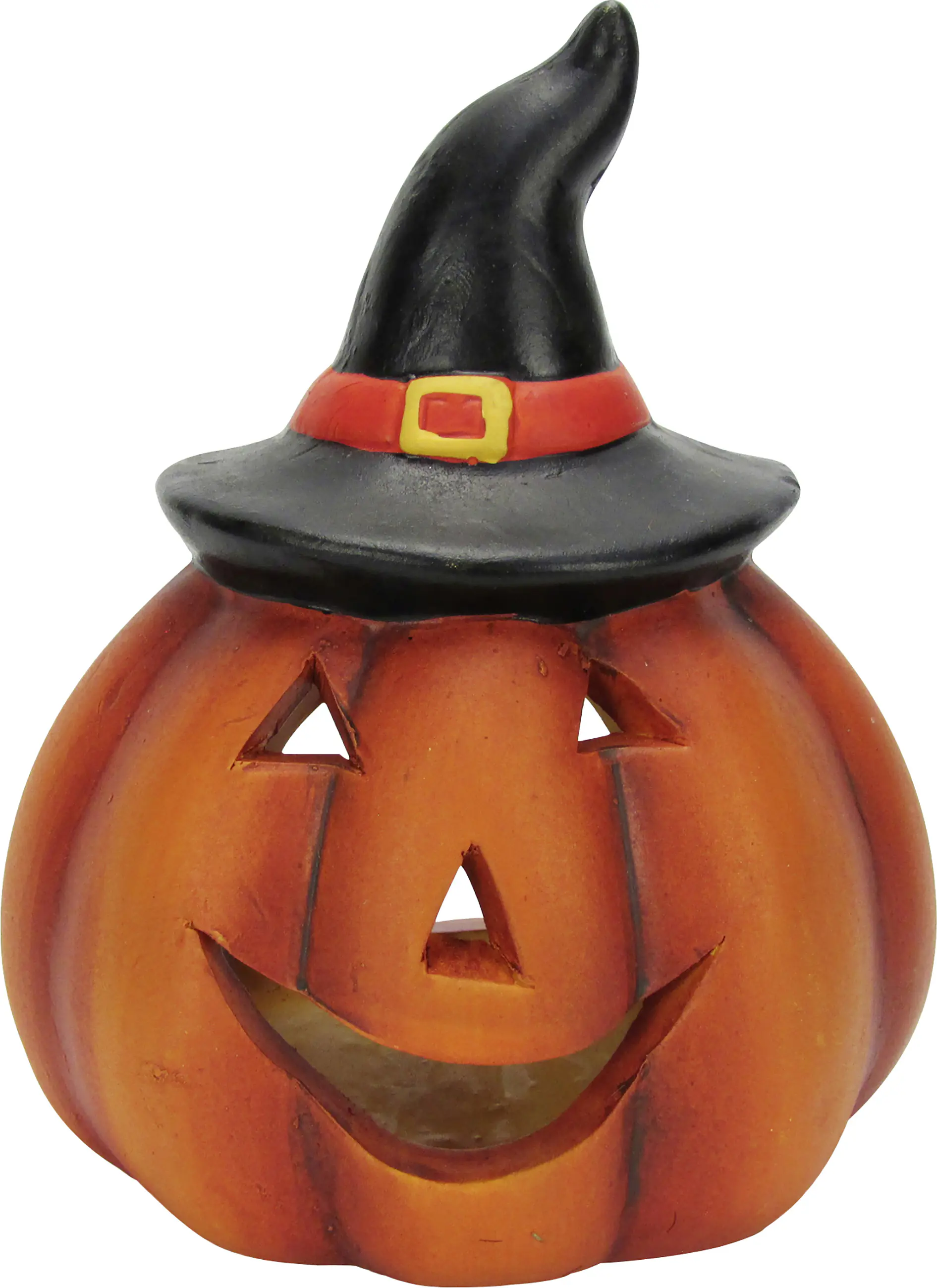 Windlicht Kürbis Keramik 14 x 11 x 10,5 cm orange schwarz Windlicht Kürbis Keramik 14 x 11 x 10,5 cm orange schwarz