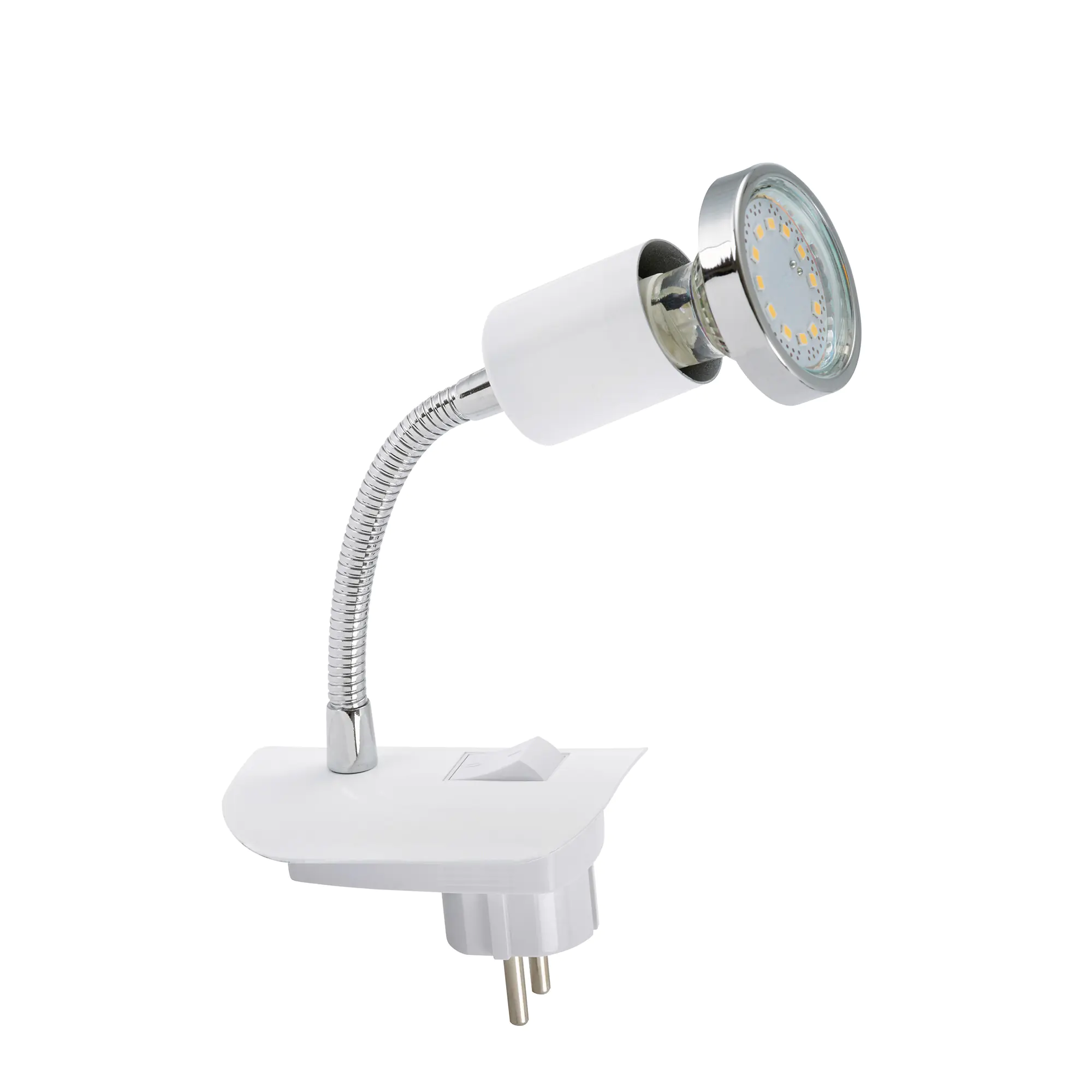 Briloner LED Steckerspot Clip weiß