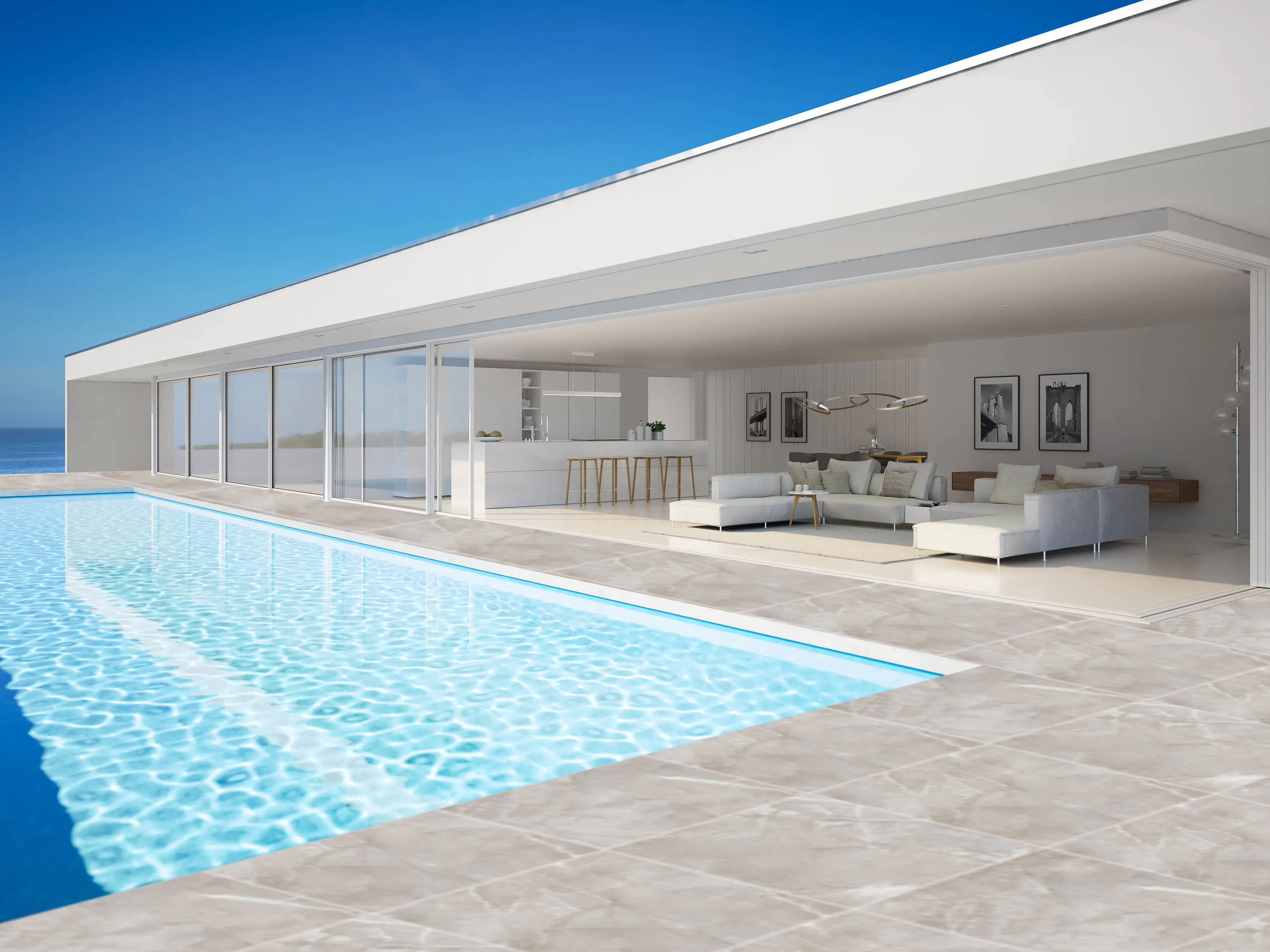 Bodenfliese Feinsteinzeug Armani 60 x 60 cm dark grey