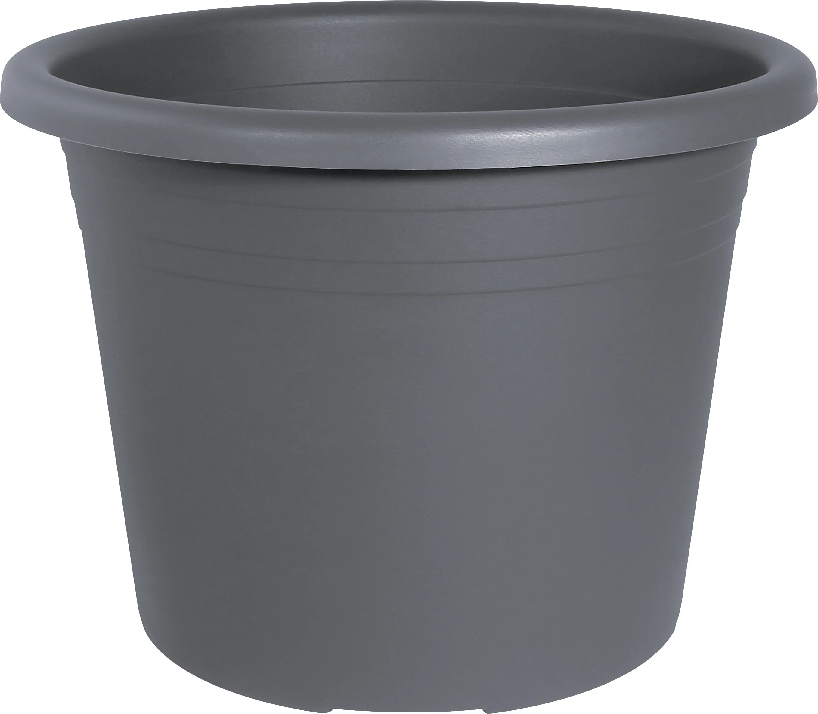Geli Pflanztopf Cylindro Kunststoff anthrazit Ø 50 x 38 cm 