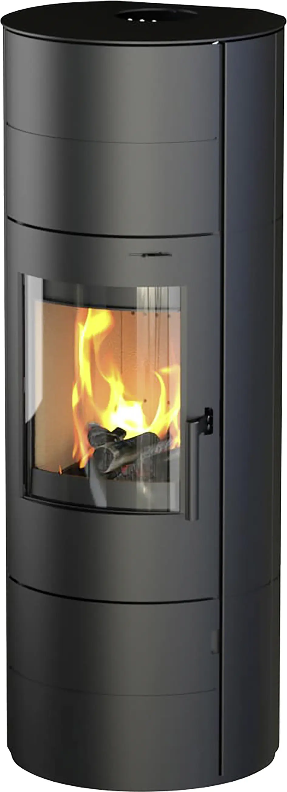 Thermia Kaminofen Cumulus Omega Ring Stahl schwarz 7 kW Thermia Kaminofen Cumulus Omega Ring Stahl schwarz 7 kW