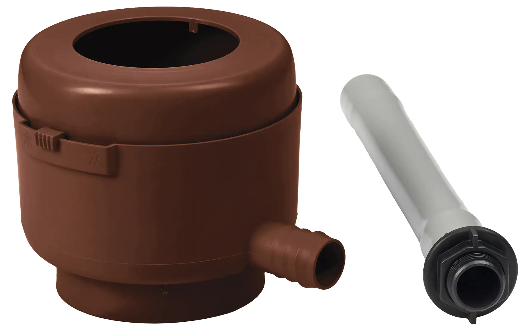 Garantia Füllautomat mit Laubabschneider für Fallrohr 70 bis 100 mm