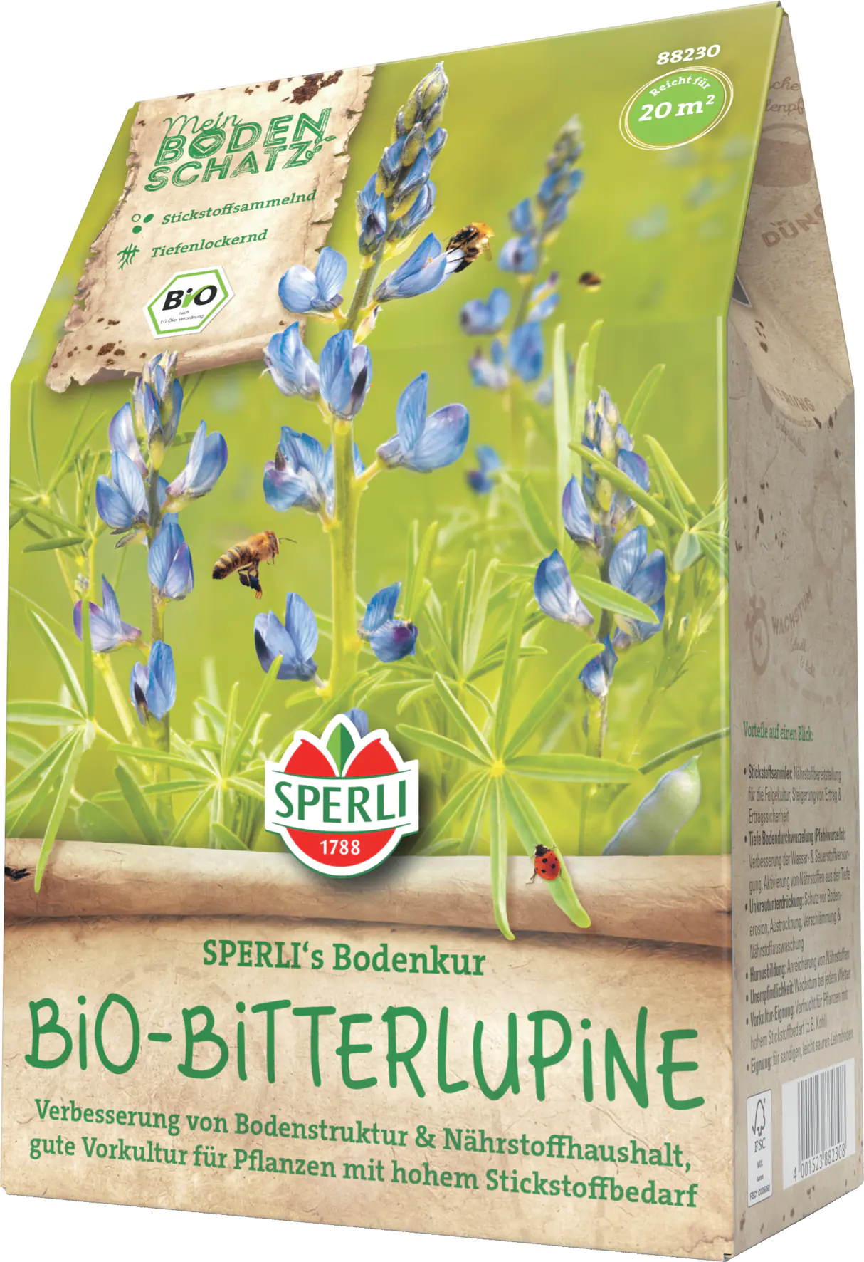 Sperli's Bodenkur Bio Bitterlupine 400 g Sperli's Bodenkur Bio Bitterlupine 400 g