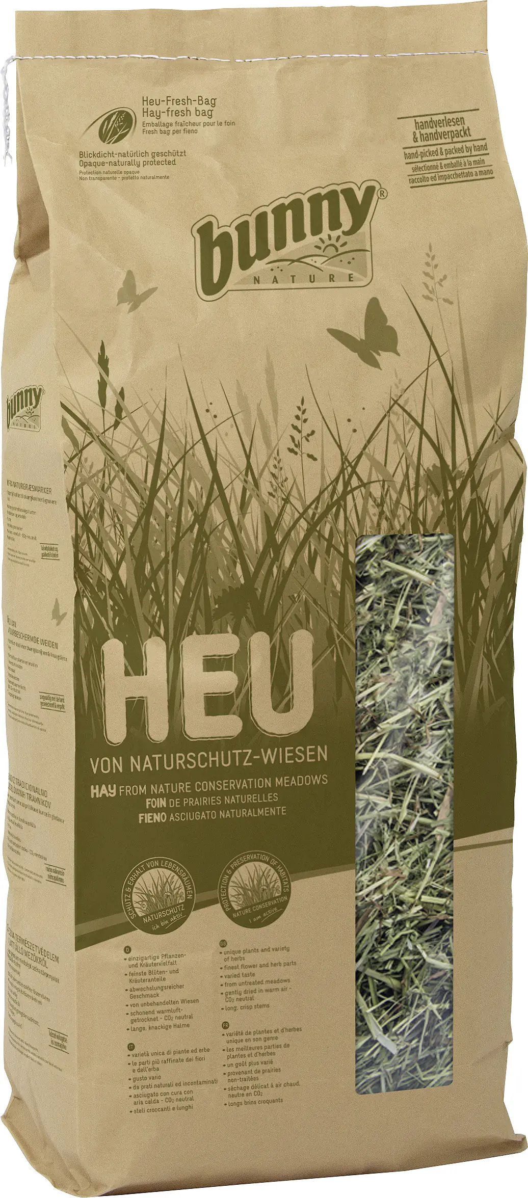 bunny Heu von Naturschutz Wiesen nature 1,7kg von Naturschutzwiesen bunny Heu von Naturschutz Wiesen nature 1,7kg von Naturschutzwiesen