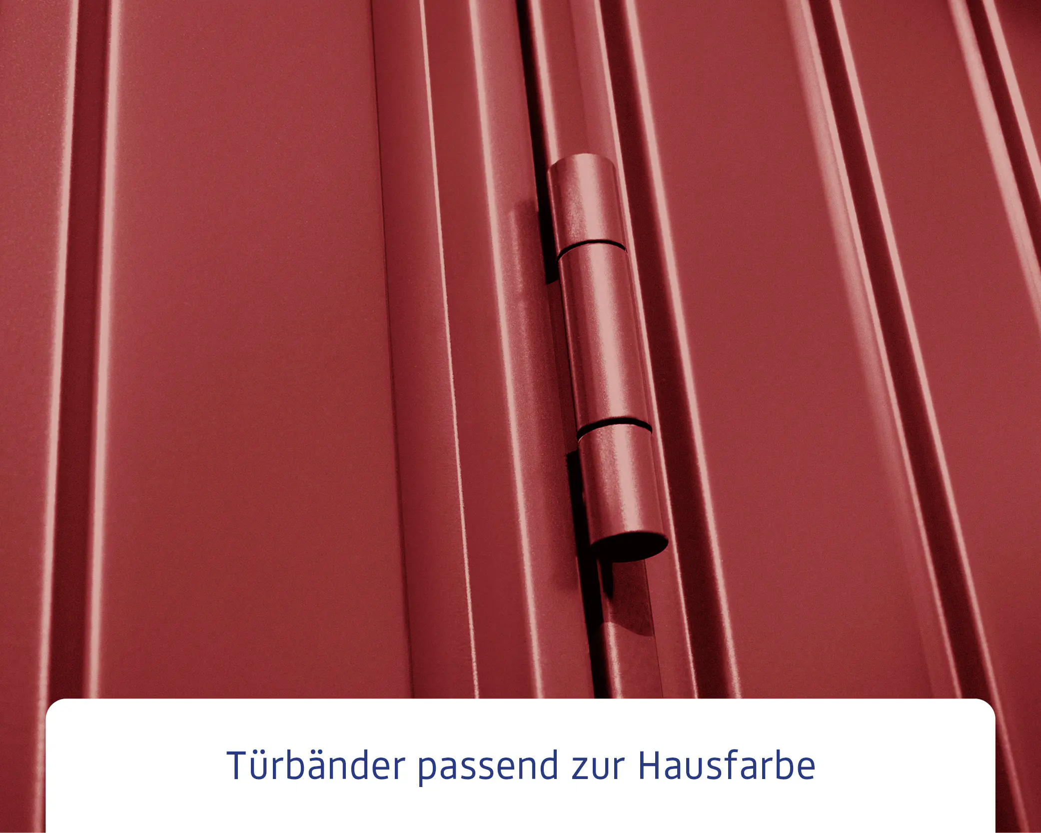 EcoStar Gerätehaus Trend-P Typ 1 purpurrot 247,9 x 153 x 228,6 cm