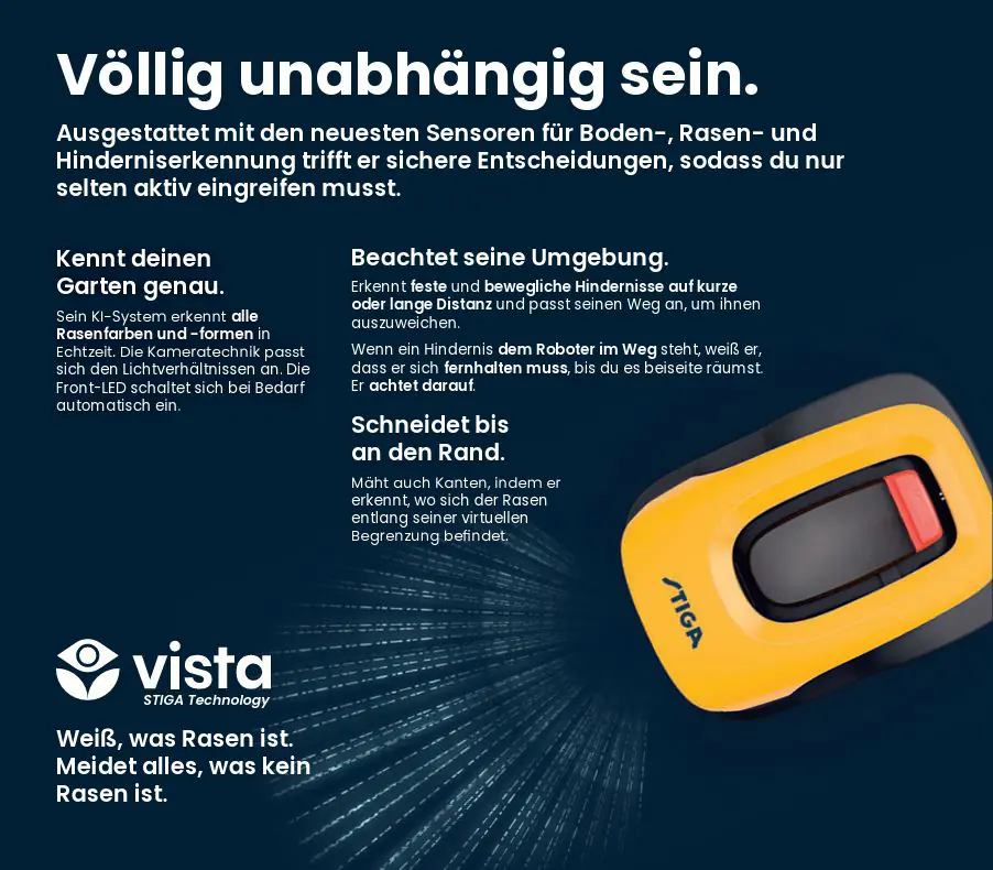 STIGA Mähroboter  A 6v Kamera & RTK