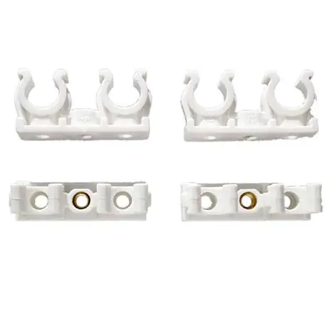 Cornat Rohr-Clip doppelt für 28 mm Ø - Rohre