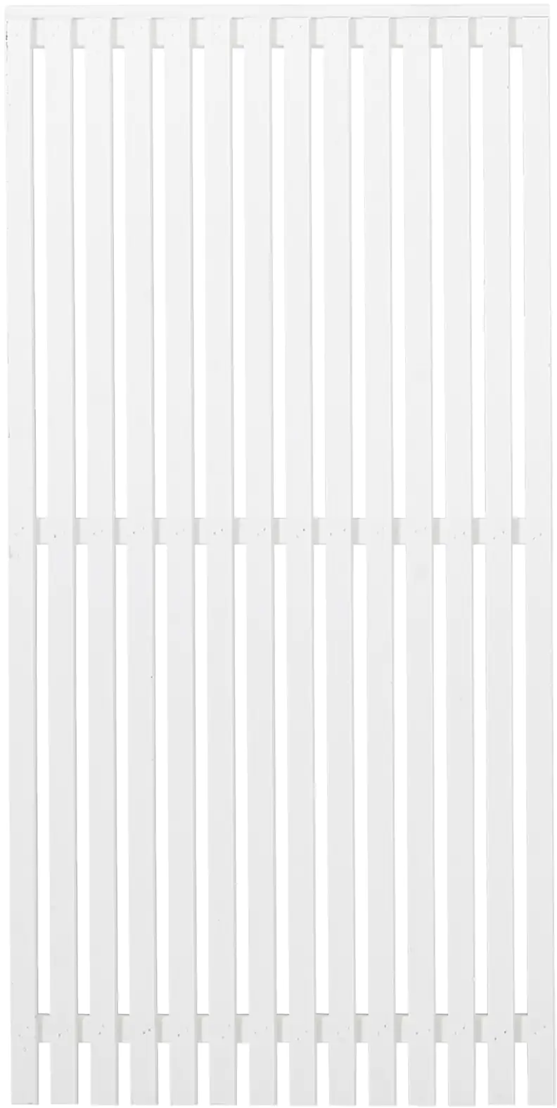 Plus Zaun Sendai 90 x 180 cm RAL 9010 Weiß