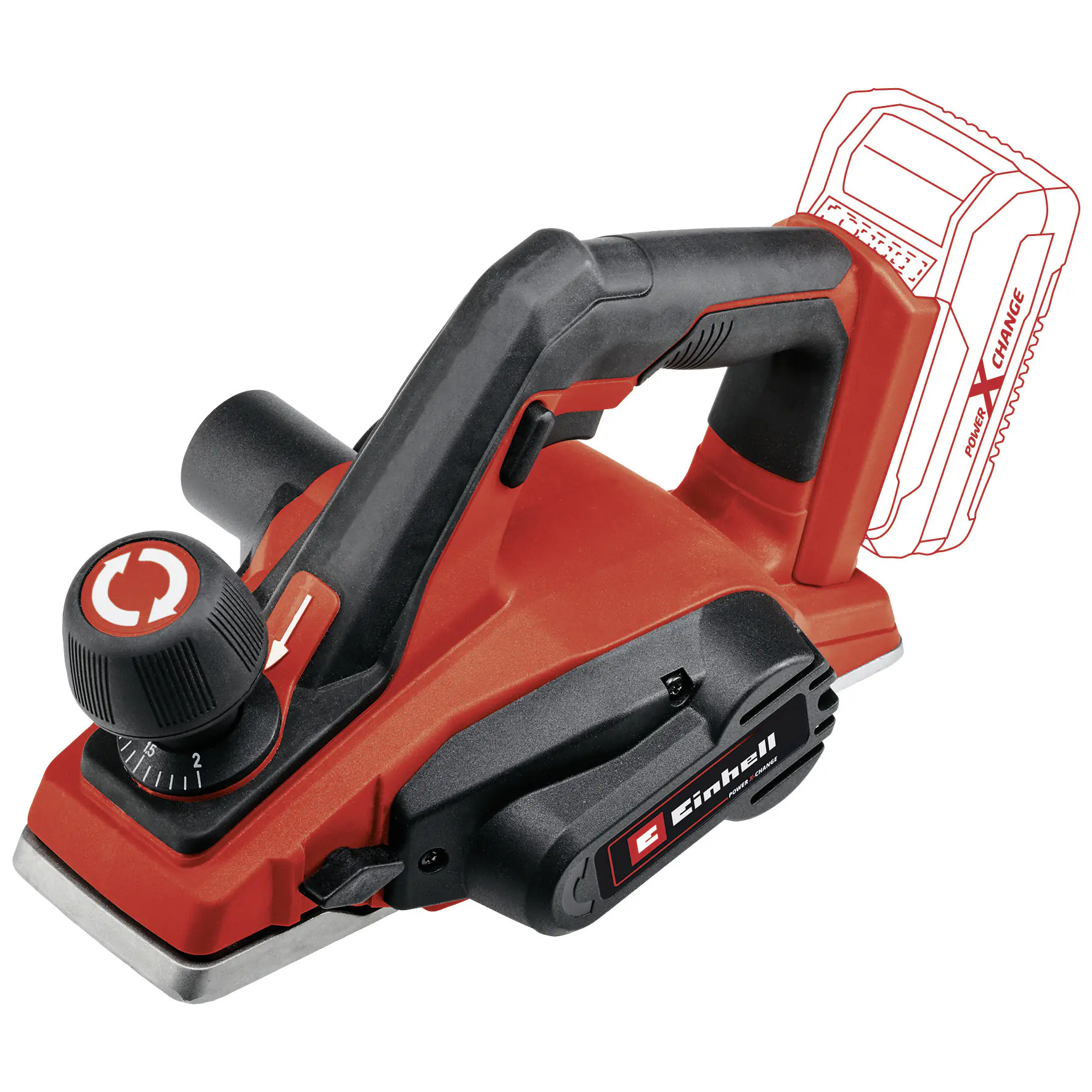 Einhell Akku-Hobel TE-PL 18/82 Li Solo 18 V Einhell Akku-Hobel TE-PL 18/82 Li Solo 18 V