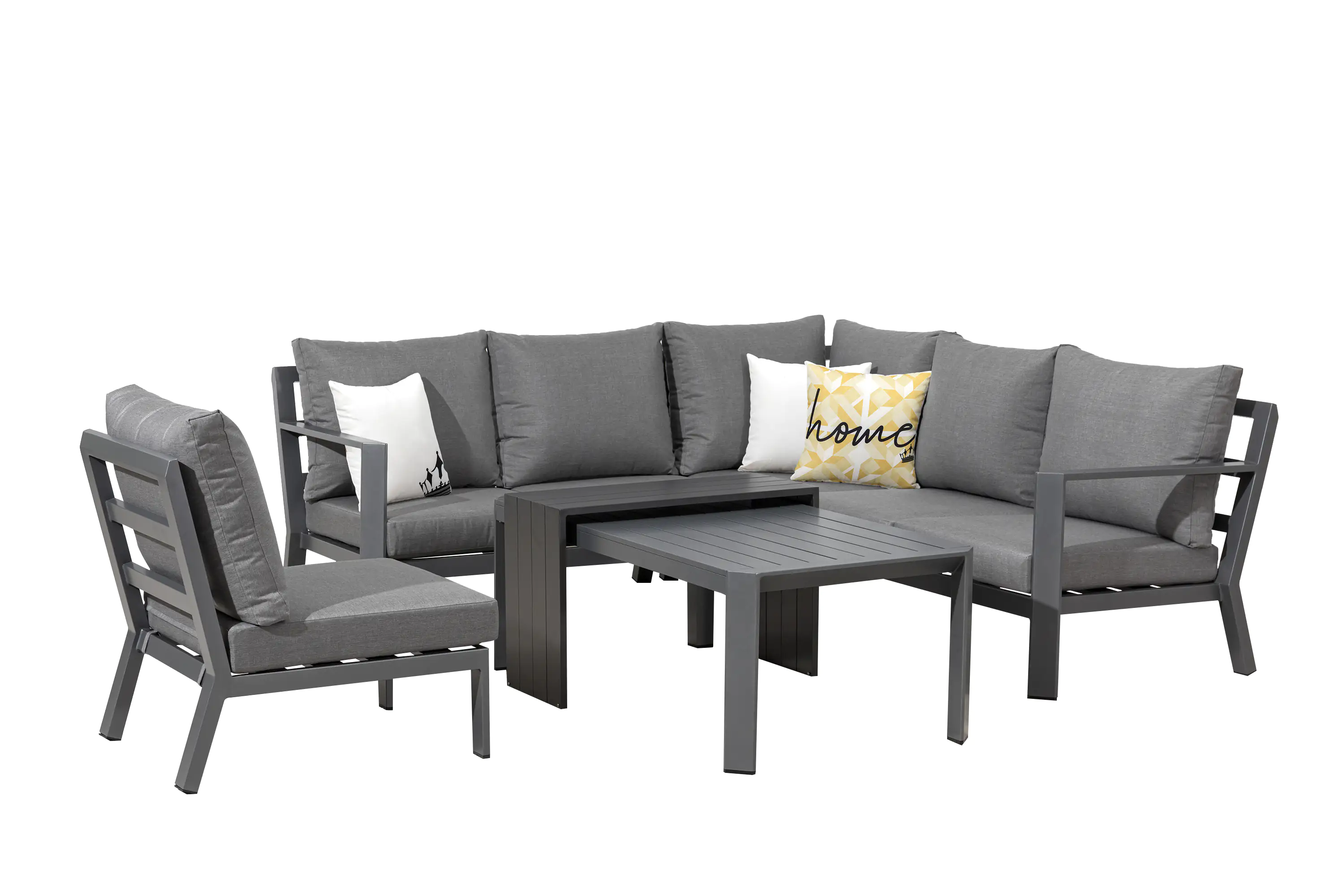 Primaster Gartenmöbel-Set Elbasan Aluminium Primaster Gartenmöbel-Set Elbasan Aluminium