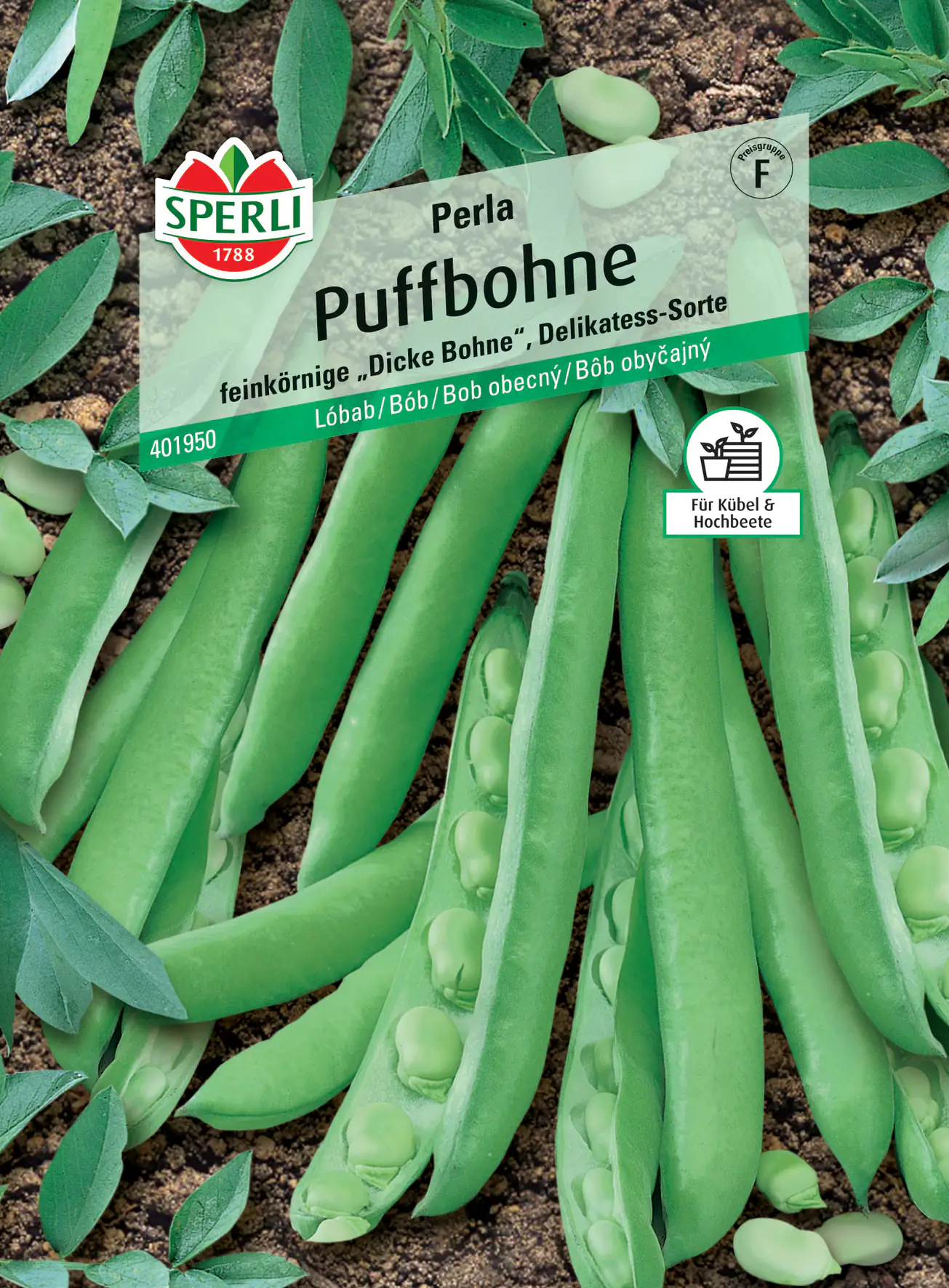 Sperli Puffbohne Perla