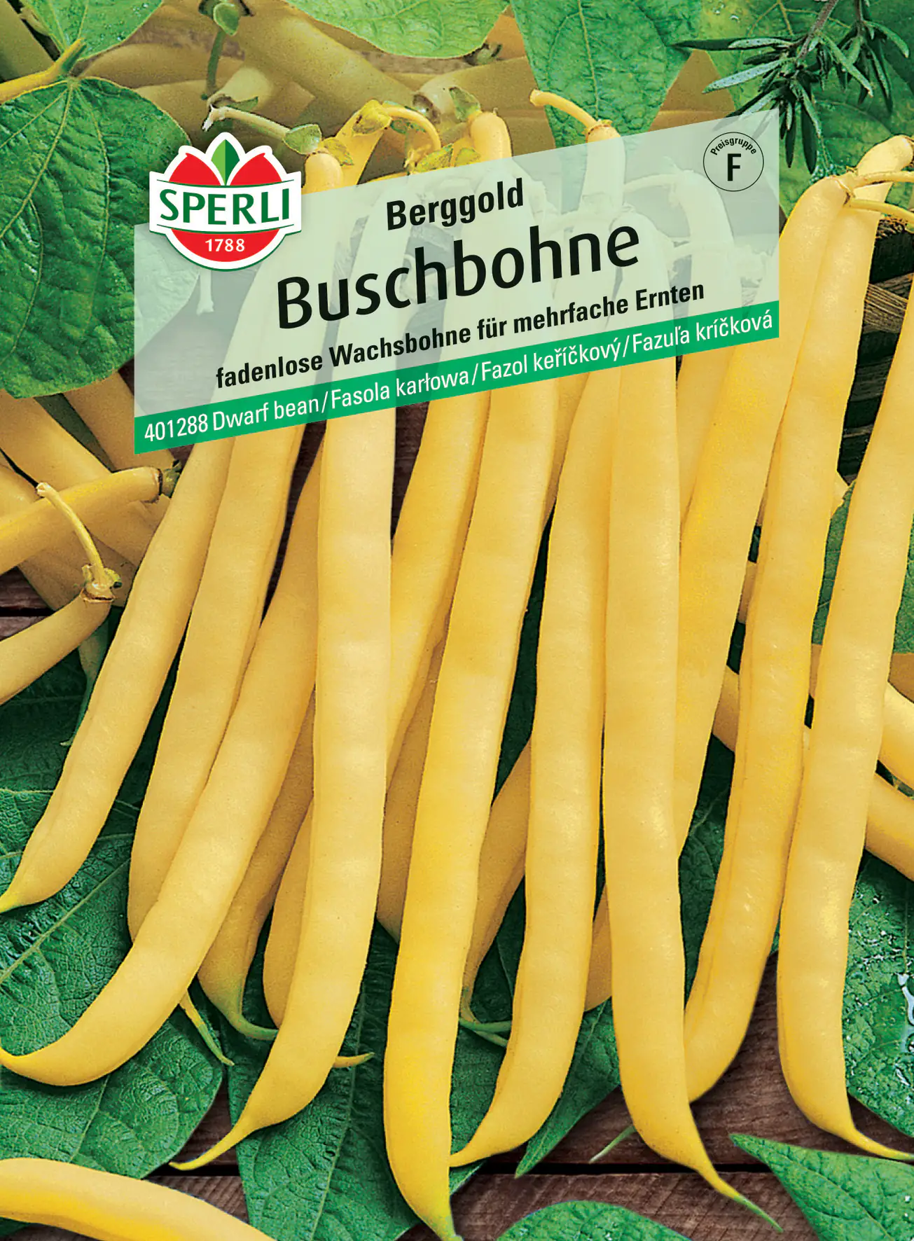 Sperli Buschbohne Berggold