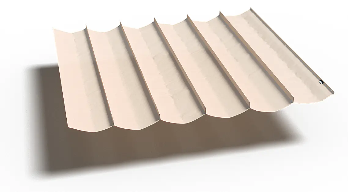 Platinum Faltsonnensegel Coolfit 2 x 5 m altweiß