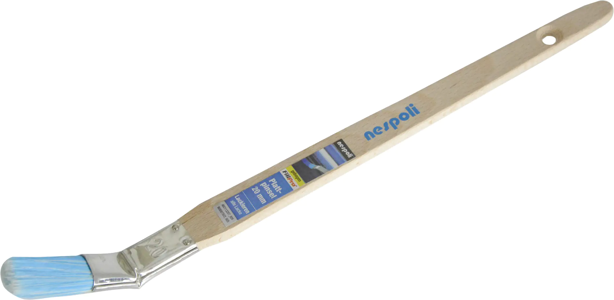 4001438146250 Nespoli FillPro® Plattpinsel alle Lacke 20 mm, gebogen