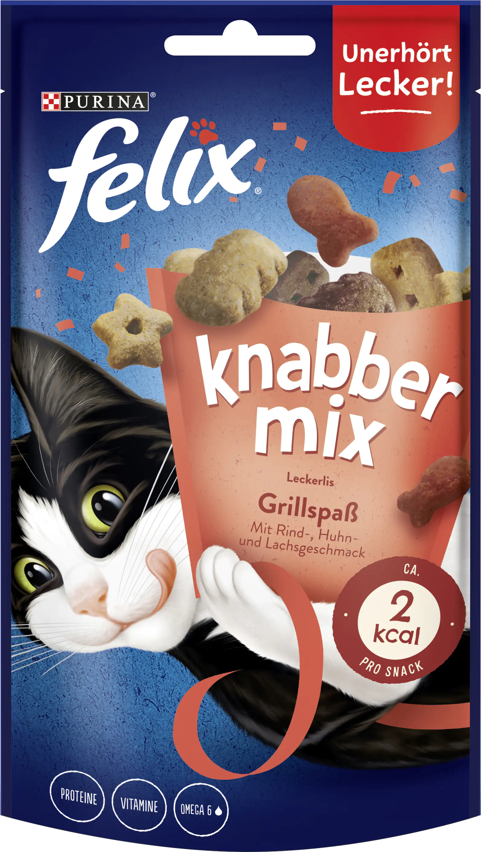 Felix Knabbermix Katzensnack Grillspass 60g Felix Knabbermix Katzensnack Grillspass 60g