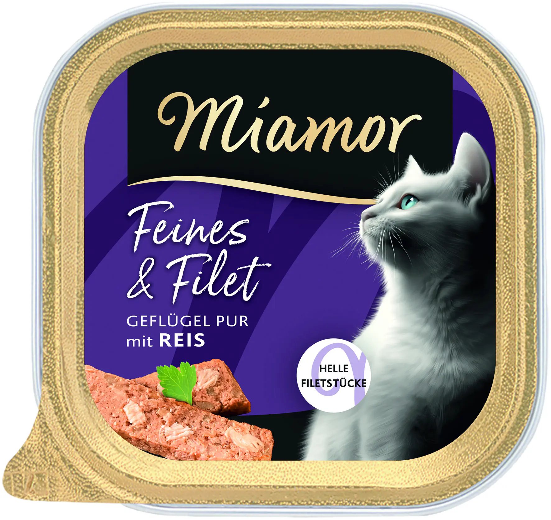 Miamor Katzennassfutter 100 g Pur & Reis
