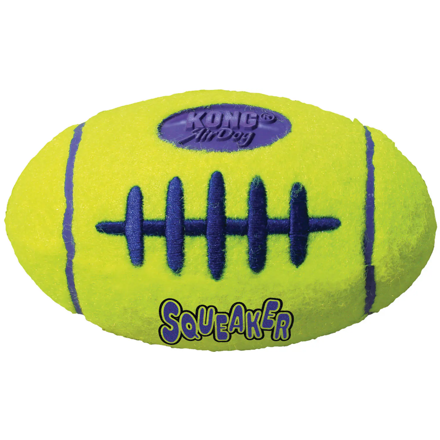 Kong Hundespielzeug AirDog Squeaker Football 13 cm gelb