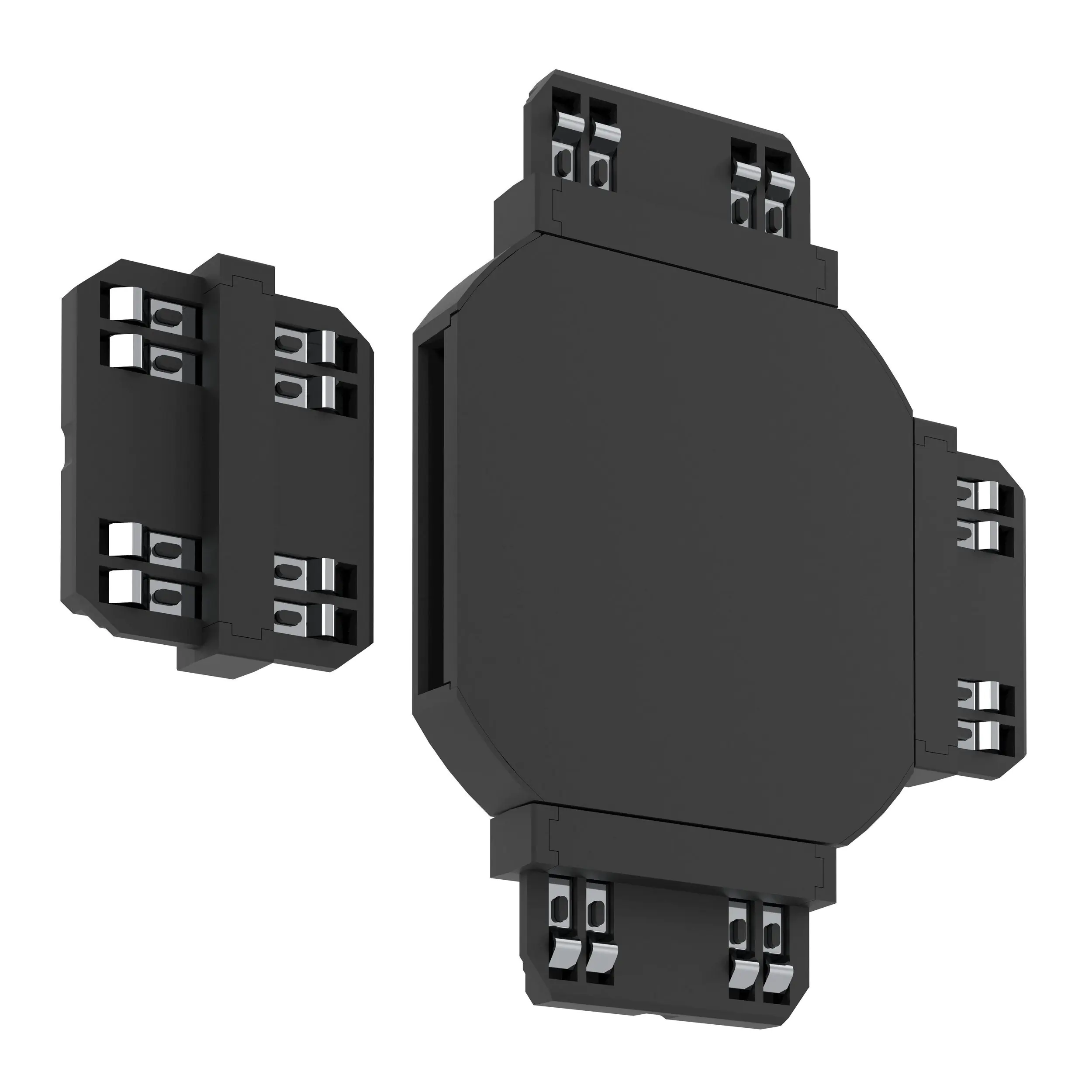 Eglo Schiene TPlus Extension Kunststoff, schwarz