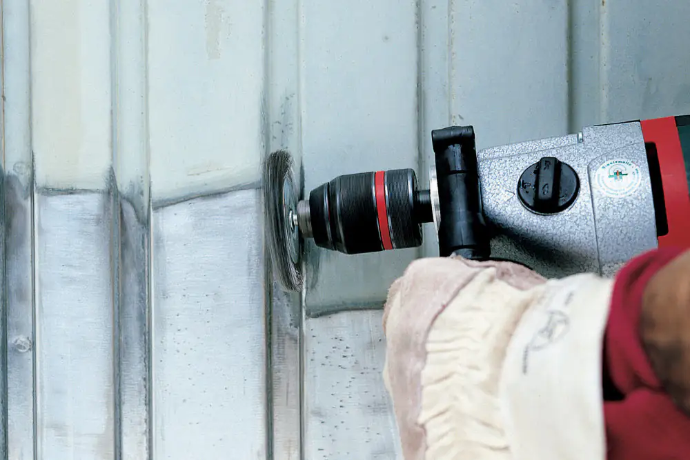 Wolfcraft Scheibendrahtbürste Ø 75 mm gezopft