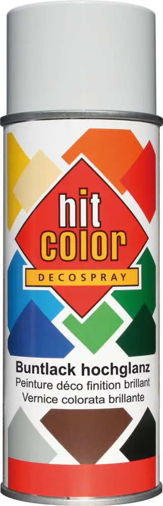 Belton Hitcolor Lackspray 400 ml lichtgrau hochglanz Belton Hitcolor Lackspray 400 ml lichtgrau hochglanz