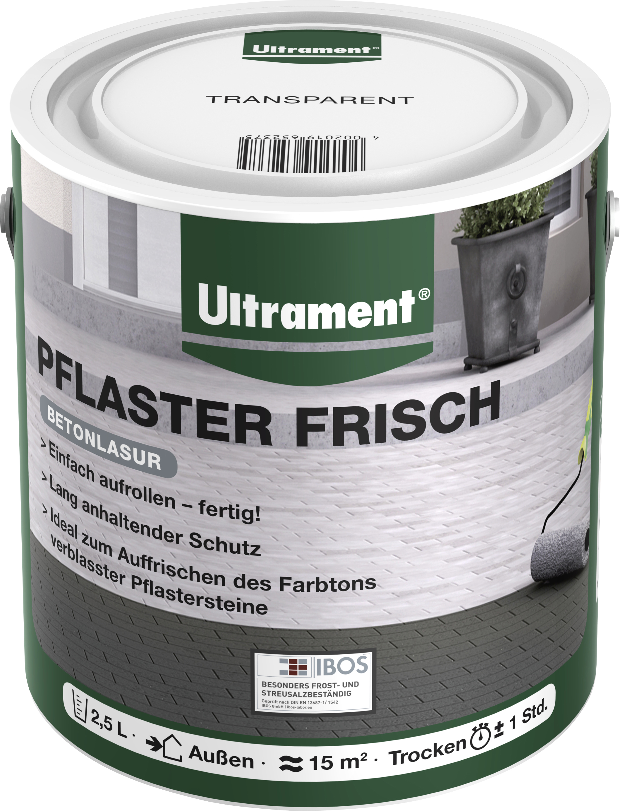 Ultrament Pflaster Frisch 2,5 L transparent kaufen Globus Baumarkt