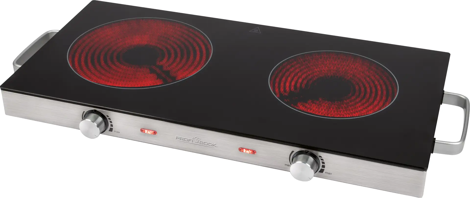 ProfiCook Kochplatte DKP1211 Glaskeramik Doppelkochplatte, 2800 Watt ProfiCook Kochplatte DKP1211 Glaskeramik Doppelkochplatte, 2800 Watt