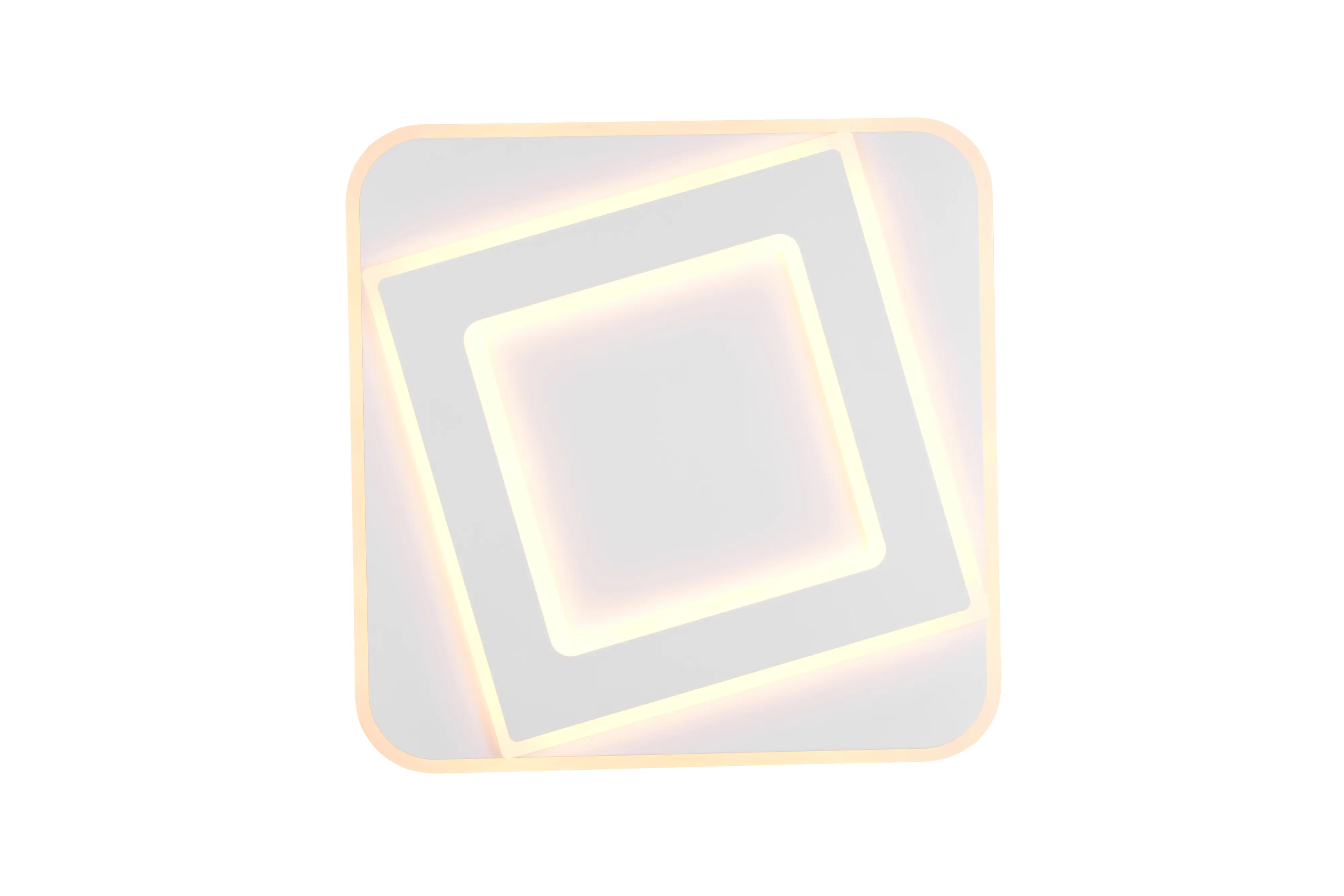 Trio LED-Deckenleuchte Emilio 30x30 cm weiß matt Color Switch 