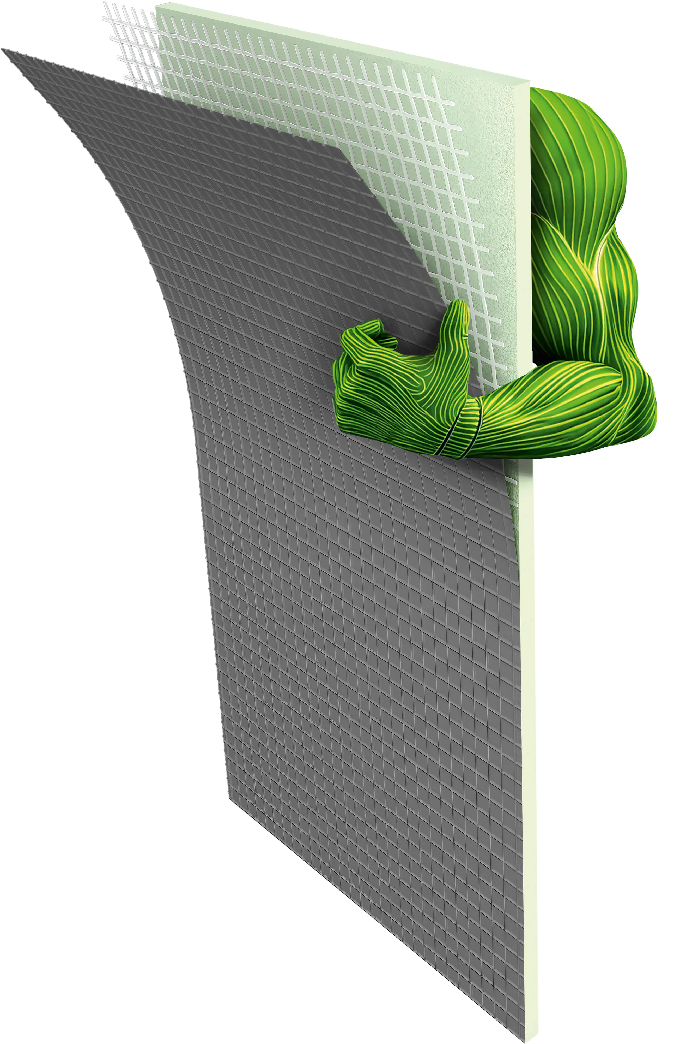 Ultament Bauplatte Do it Green 120 x 60 x 3 cm