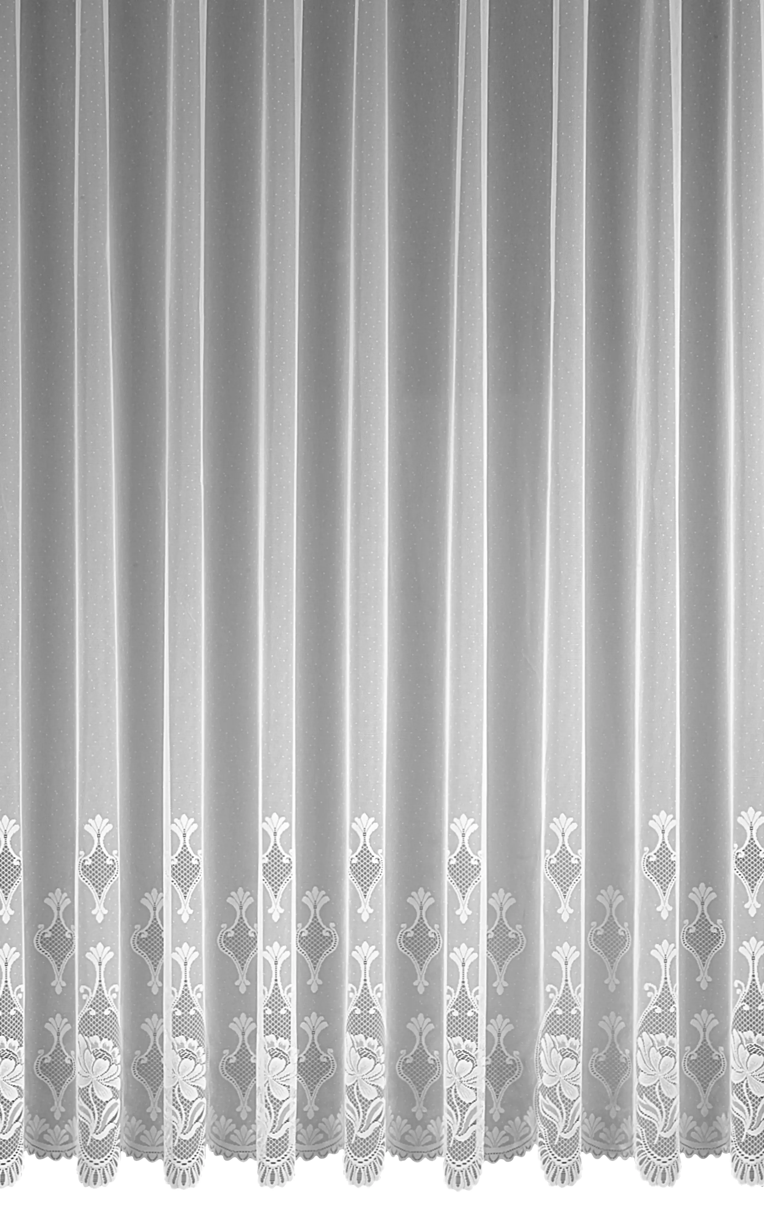 Neusser Collection Sockelstore mit Gardinenband weiß 300x245 cm