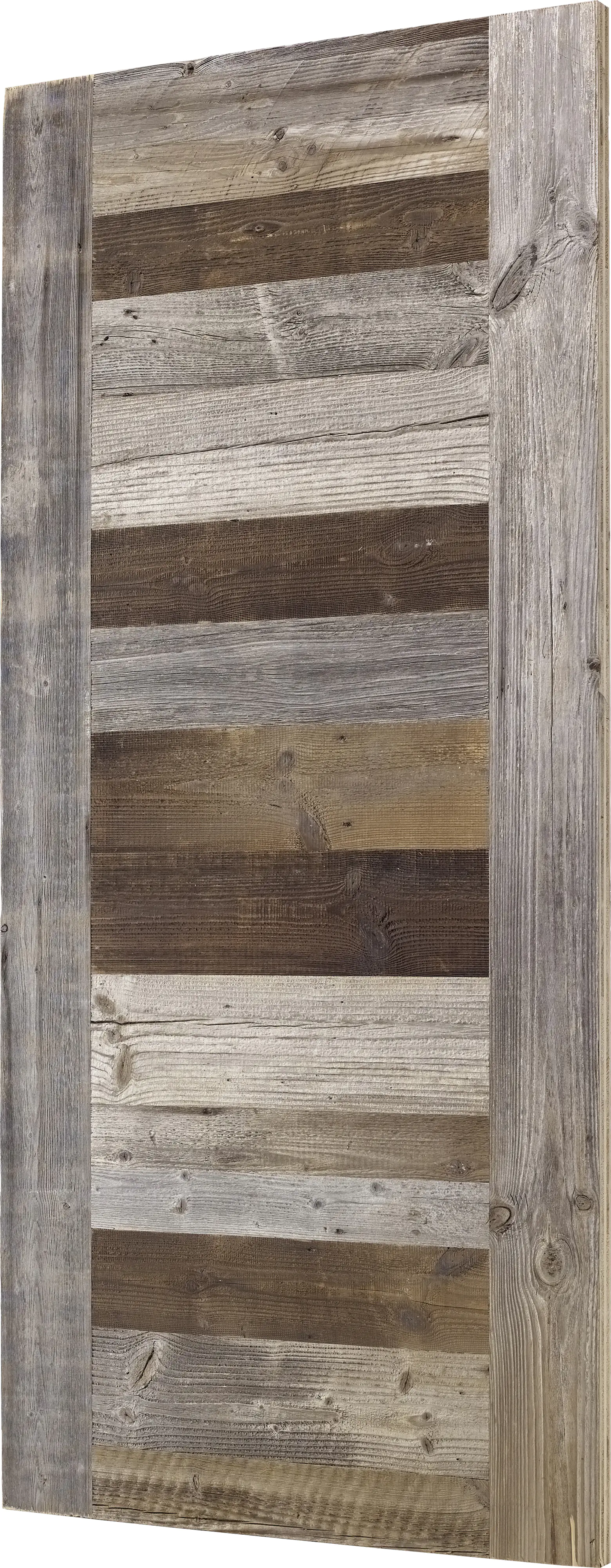 Schiebetür Loft Altholz 200 x 90 x 4,2 cm braun-grau