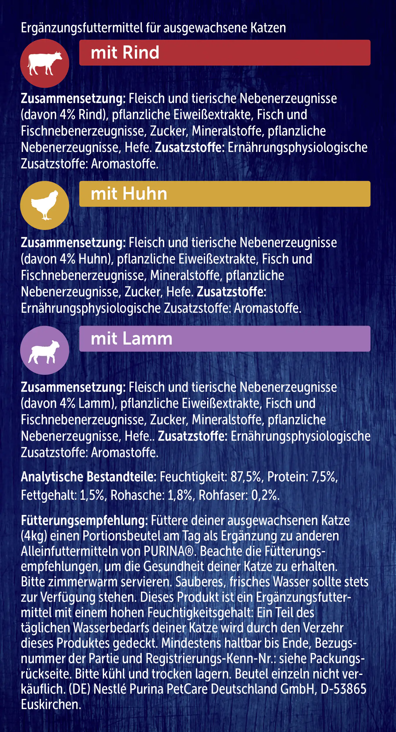 Felix Soup Tender Strips mit Rind, Huhn & Lamm 6 x 48 g Felix Soup Tender Strips mit Rind, Huhn & Lamm 6 x 48 g