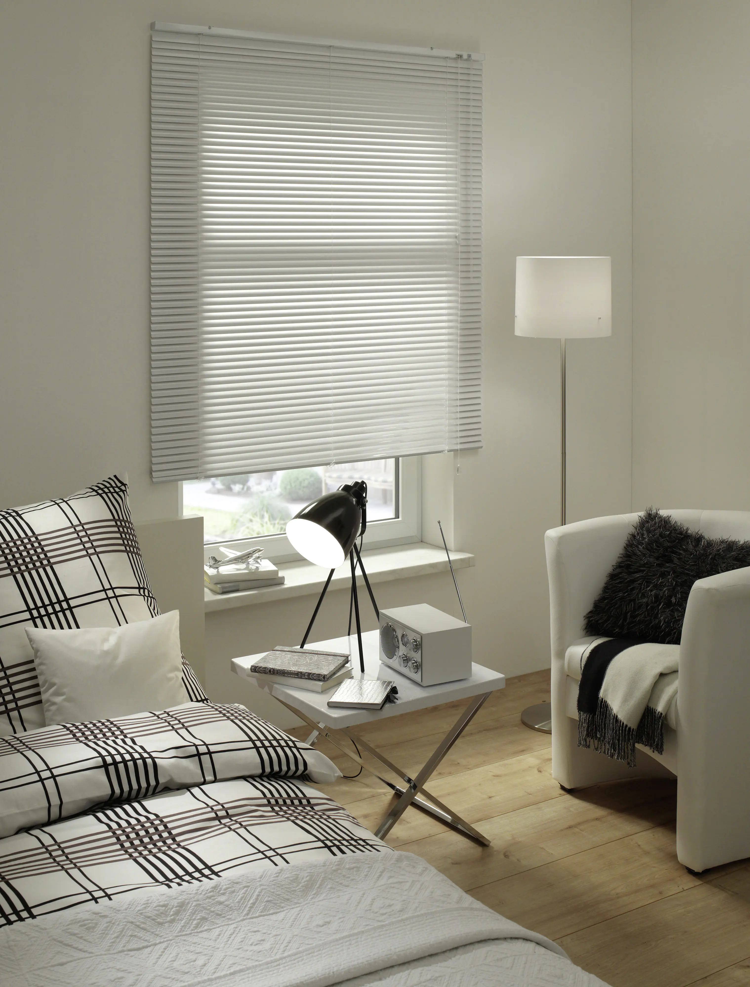 Gardinia Alu Jalousie weiß, 40 x 175 cm