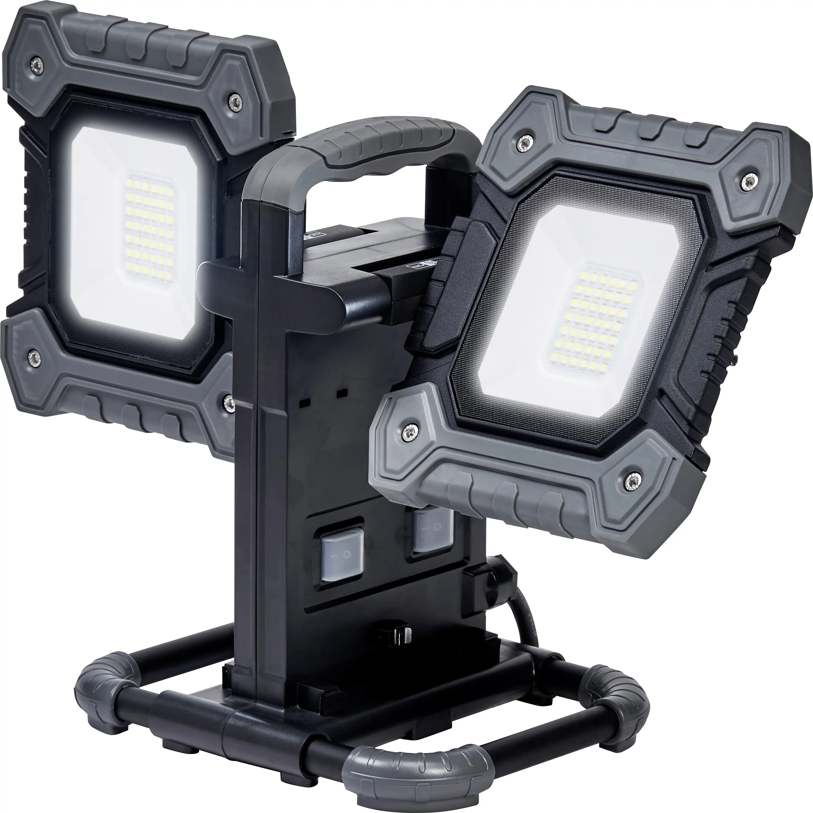 Ledvance LED Baustrahler Worklight Flexible 2x30W 6450 lm schwarz