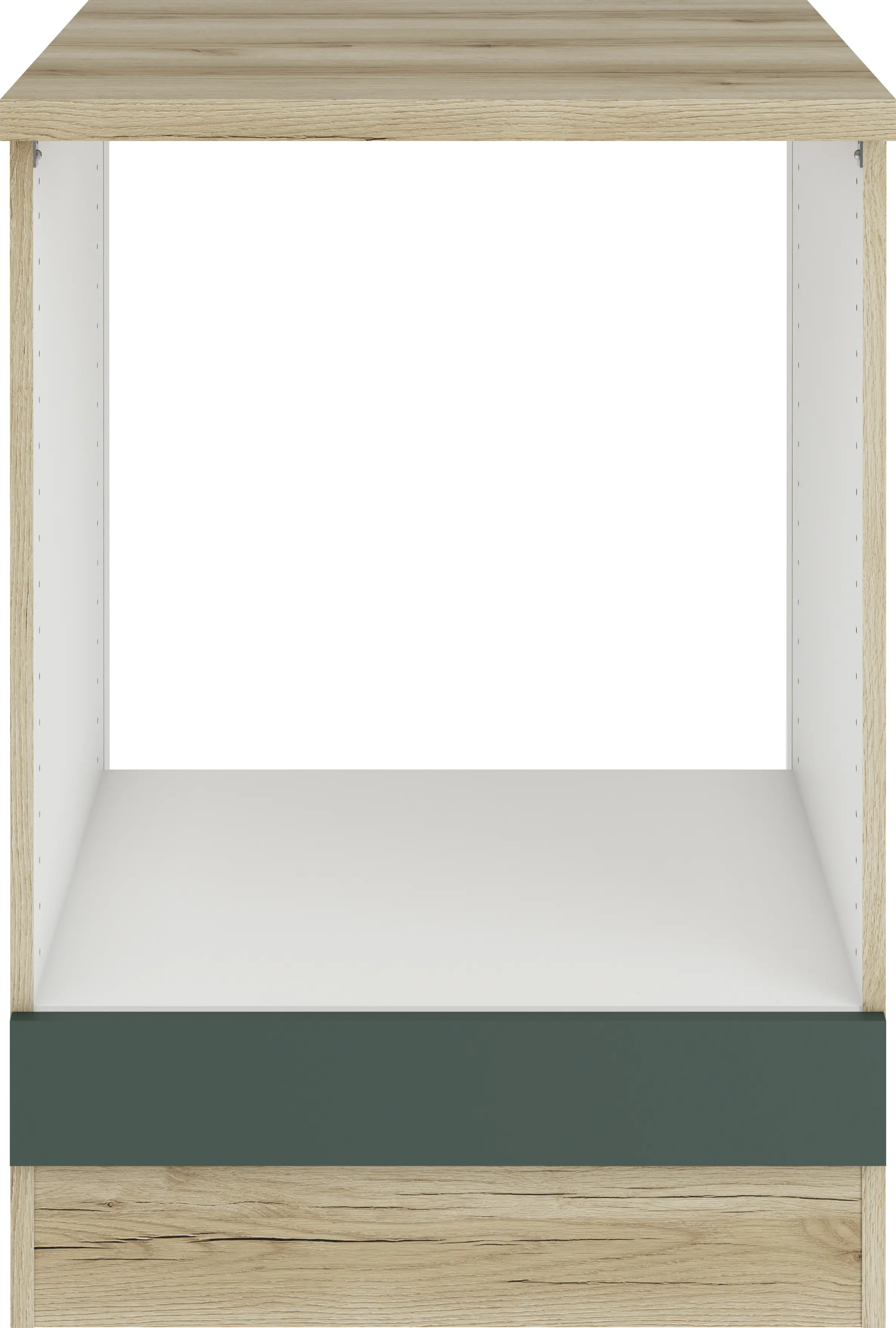 Optifit Herdumbauschrank Savona 405 steingrün/eiche 60 cm