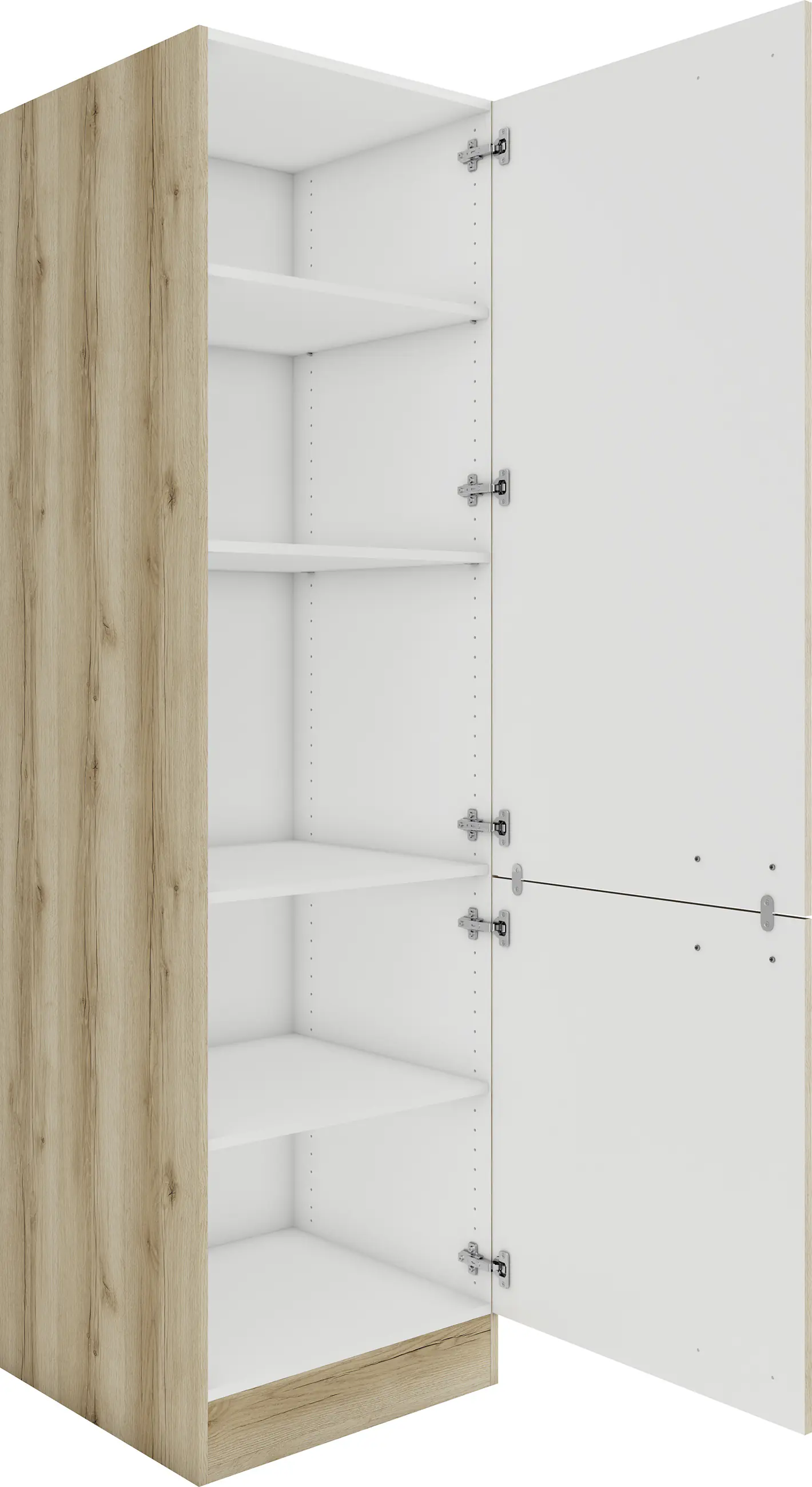 Optifit Hochschrank Livorno 290 eiche 60 cm