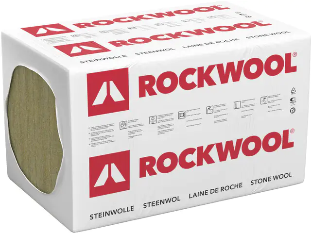 Rockwool Trennwandplatte Sonorock Steinwolle WLG 040 1000 x 625 x 100 mm Rockwool Trennwandplatte Sonorock Steinwolle WLG 040 1000 x 625 x 100 mm