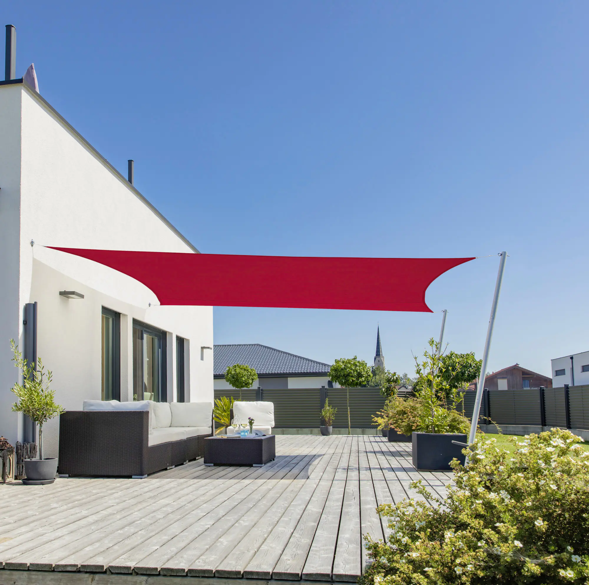 Windhager Sonnensegel Cannes brick 2 x 3 m