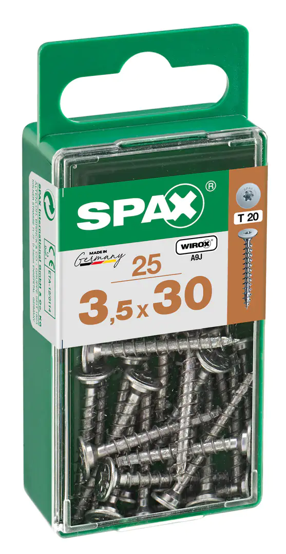 Spax Möbelbauschrauben 3.5 x 30 mm TX 20 - 25 Stk.