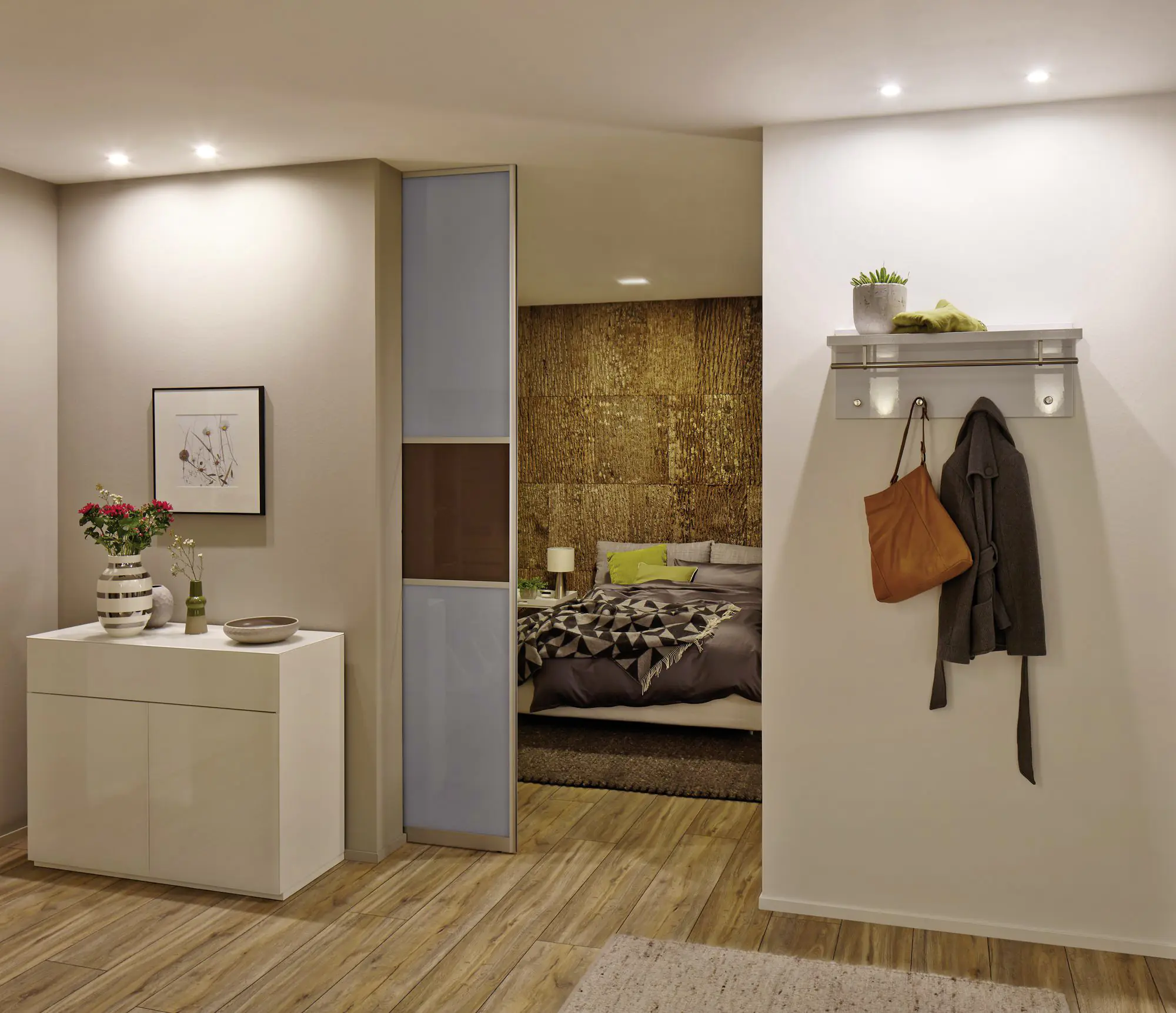 Paulmann LED Einbauleuchte Nova 6,5W warmweiß, weiß matt