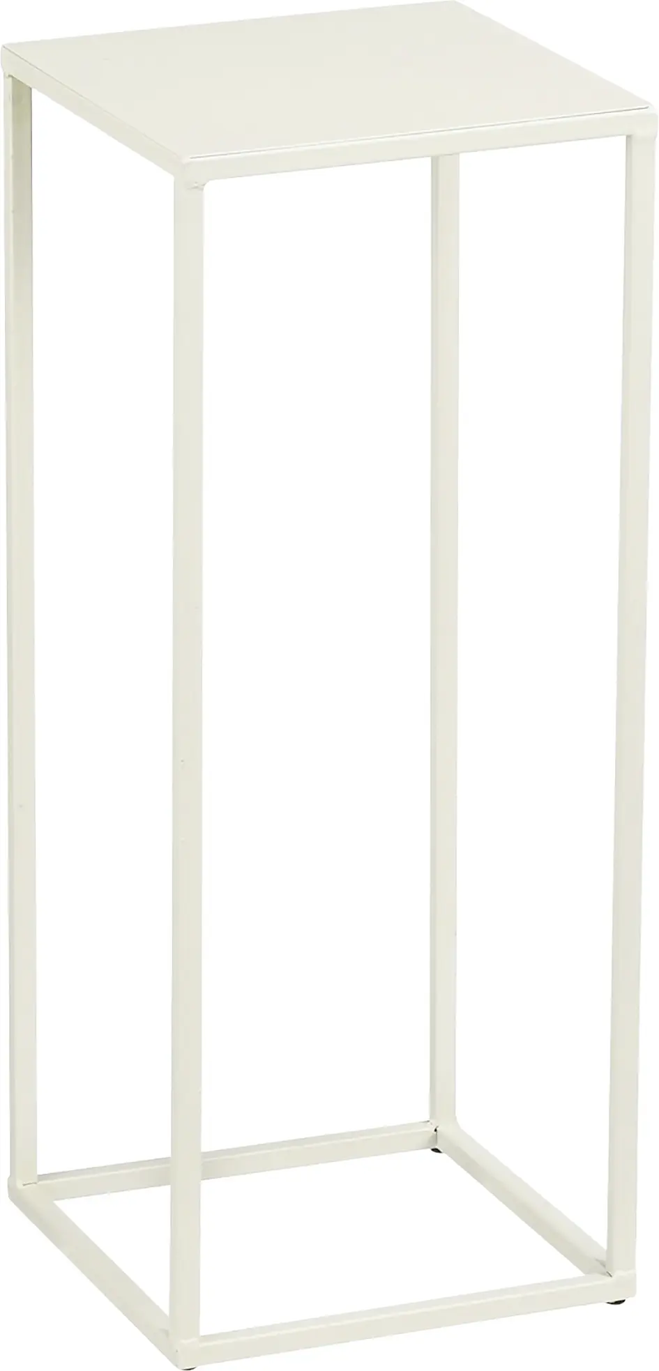 Mica Decorations Beistelltisch Quinty 20 x 20 x 50 cm offwhite