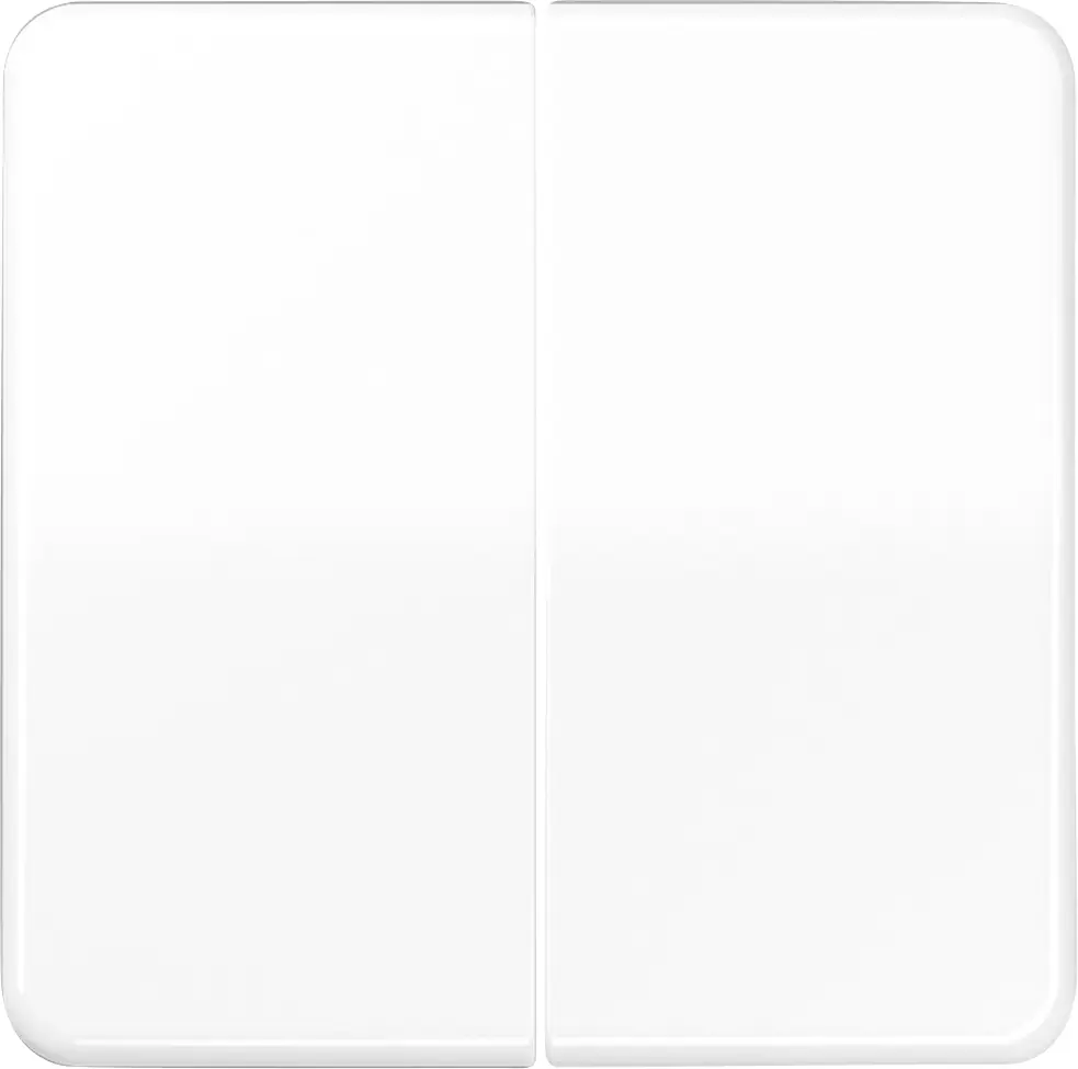 Jung Serienwippe CD500, alpinweiß, CD 590 WW