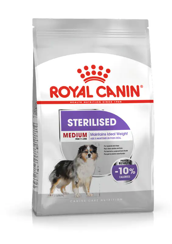Royal Canin Sterilised Medium Trockenfutter für kastrierte mittelgroße Hunde 12 kg