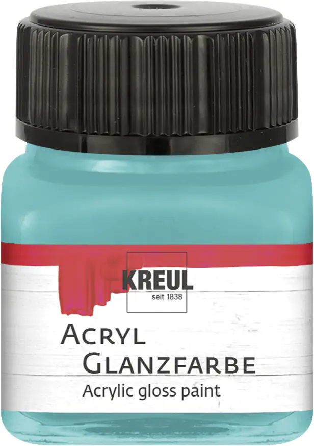 Kreul Acryl Glanzfarbe türkis 20 ml Kreul Acryl Glanzfarbe türkis 20 ml